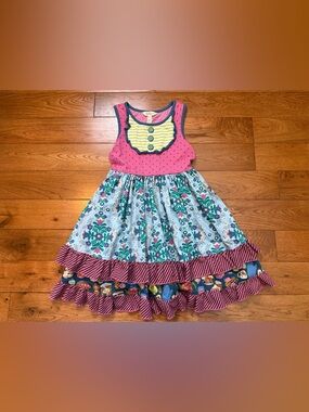 Matilda Jane ‘Put On a Show Cookie Baking’ Layered Twirl Dress